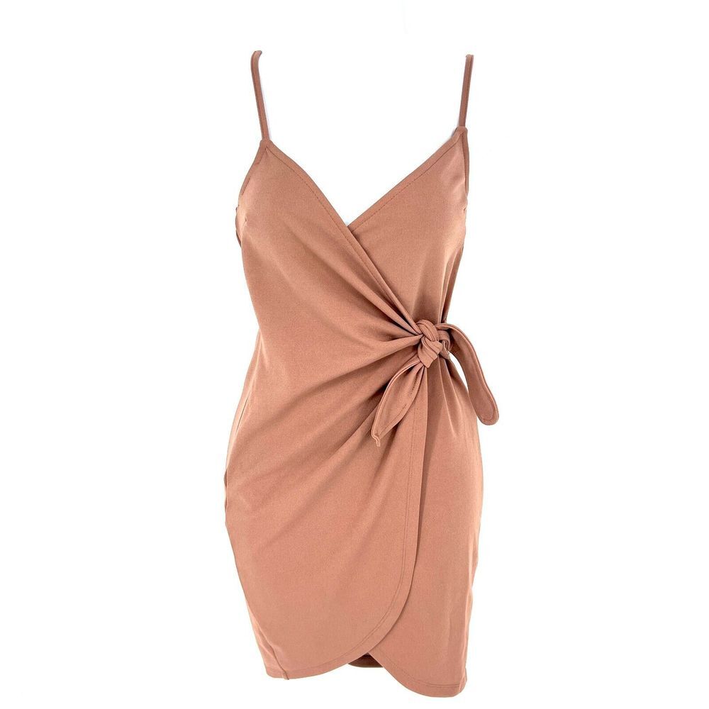 Fashion Nova Mini Dress in Mauve